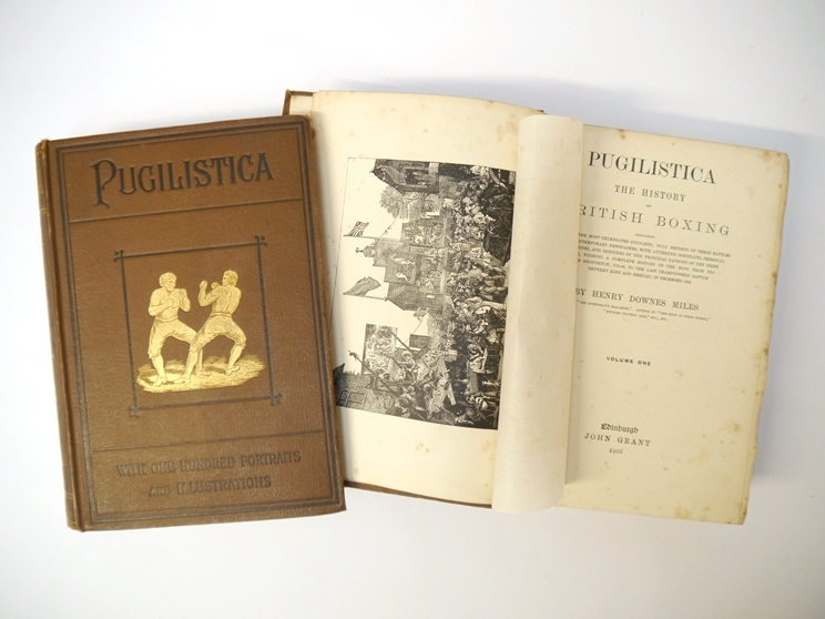 Miles: 'Pugilistica', 1906, 1st edition, - Image 3 of 4