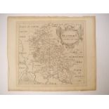 Christopher Saxton/William Hole: 'Buckinghamshire', engraved map,