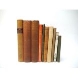 Collection of ten 19th and early 20th century boxing related books, comprising Anon: 'Pancratia; Or,