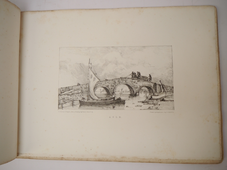 Francis Stone: 'Picturesque Views of the Norfolk Bridges', 1830-1831, - Image 5 of 9