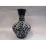 A Victorian German stoneware vase,