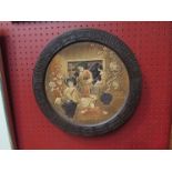 A Bretby England Oriental charger of Geisha girls,