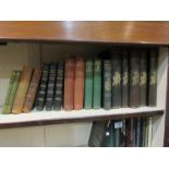 A collection of literature, 19th Century bindings, pictorial cloth etc, including Jane Eyre 2 Vols.