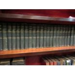 Thackeray, assorted works in 26 volumes, published Smith, Elder & Co. Circa.