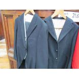 A black tailcoat,