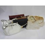 A selection of mainly 1960's handbags and clutch/evening bags (11)