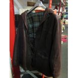 A Nursey leather gent's coat