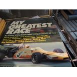 'My Greatest Race' motor sport book by Adrian Ball 1974