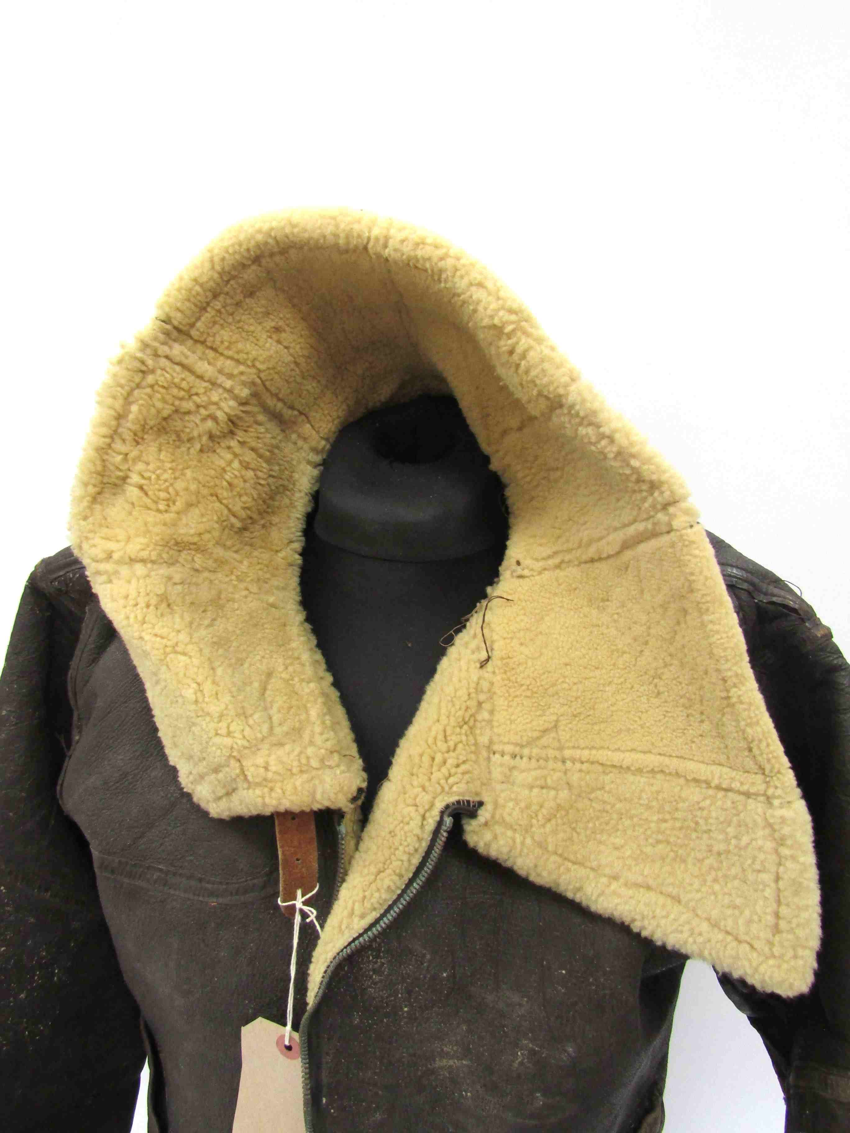 A WWII Irvin air crew sheepskin jacket a/f - Image 2 of 5