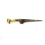 A 19th Century Indian Pesh-Kabz dagger,