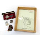A QEII Imperial Service Medal named to ALBERT GEORGE MOODY together with certificate dated 23rd