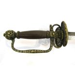 An 18th Century Continental smallsword,