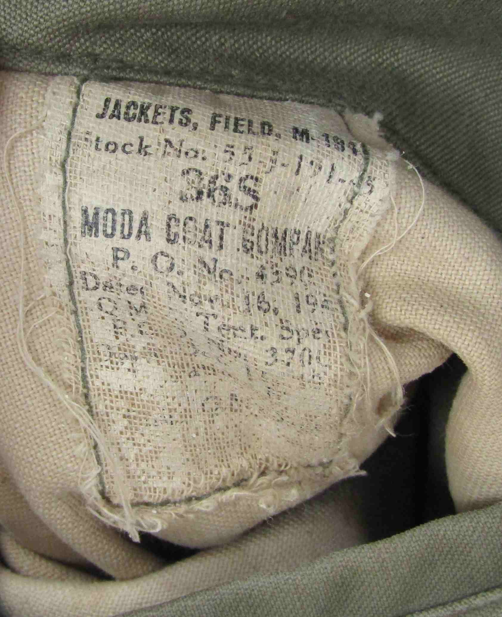 A US M-1943 field jacket - Image 4 of 5