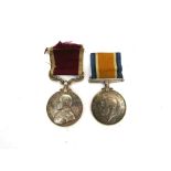 A WWI War medal named to 4596 A.S. SJT. G.R. RICHARDS, R.A.M.C.