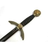 A Third Reich era German Luftwaffe officer's dress sword, the blade by Paul Weyersberg,