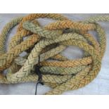 A post-war Irvin aircraft tethering rope