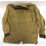 A British paratrooper's smock with wag tail