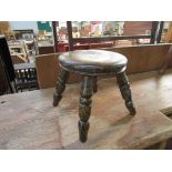 A small 19th Century stool