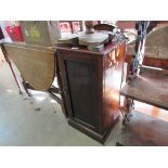 A Victorian mahogany pot cupboard