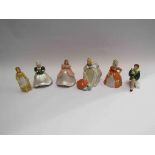 A set of six Wade Cinderella figures with certificates