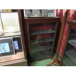 A pair of late 19th Century glazed display cabinets,