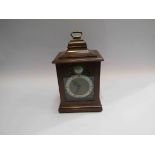 A 20th Century small bracket clock