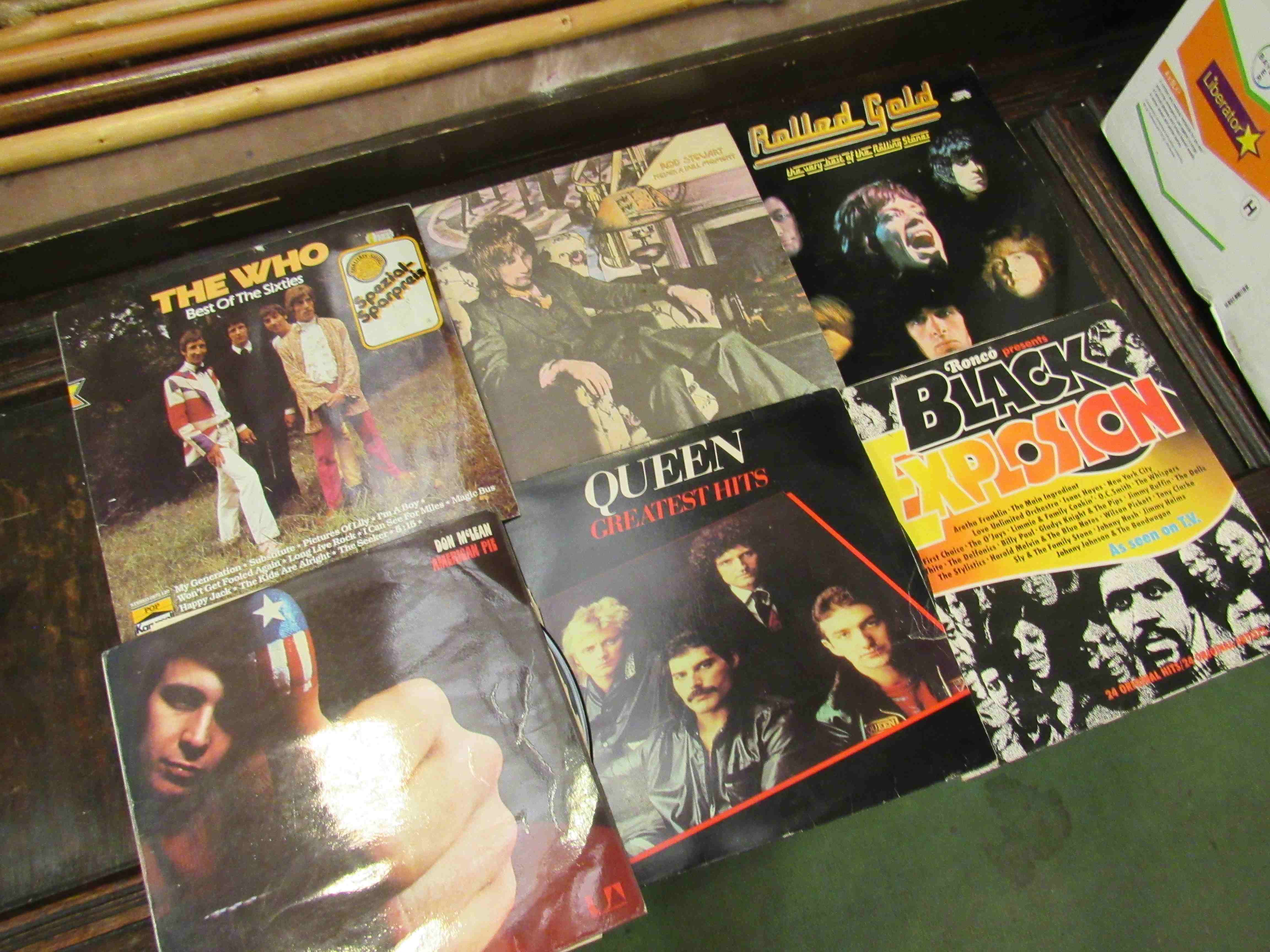 A box of LP's - soundtracks, classical, pop, rock including Queen, The Who, - Image 2 of 2