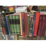 A large collection of Folio Society books, novels and Lord of the Rings,