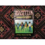 A Led Zeppelin at Knebworth 1979 official programme
