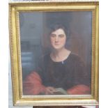 THOMAS MARTINE RONALDSON (1881-1942): A 19th Century oil portrait depicting Ellena Green re