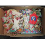 Vintage paper Christmas decorations