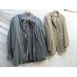 A Boss, Hugo Boss mid brown wool gent's jacket and various shirts including Emporio Armani,