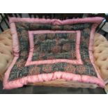A 1930's/40's feather filled eiderdown,