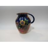 A H & K Tunstall "Gaiety" handpainted jug with floral detailing,