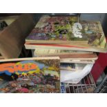 A quantity of Giles cartoon books