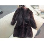 A Beaver fur coat