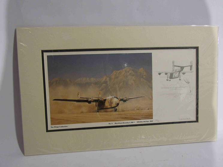 Three Keith Woodcock limited edition prints: Lockheed SR71A 10/51, - Image 2 of 4