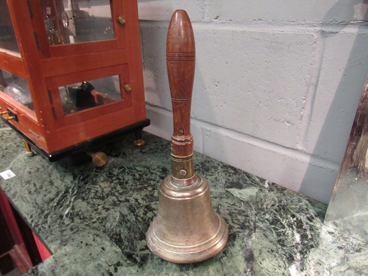 A Victorian School hand bell,