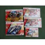 Three unopened Meccano Engineering sets to include Off Road Racer,