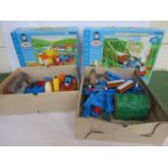 A boxed Tomy Thomas & Friends Steam Along Thomas Set and Sodor Quarry Set (2)