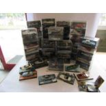 A collection of fifty six diecast James Bond 007 collectors cars,