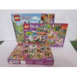 Three unopened Lego Friends sets; 41367,