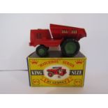 A boxed Matchbox Series King Size diecast K-2 Muir Hill Dumper