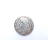 James II (1685-1688) A 1687 crown, second bust, TERTIO,