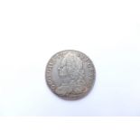 George II (1727-1760) A 1746 old head halfcrown, Lima issue, DECIMO NONO,