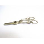 A pair of Regency Shell pattern silver gilt grape scissors, Williams Eley & Fearn, London 1821, 3.