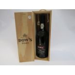 1992 Dow's LBV Port in pine box