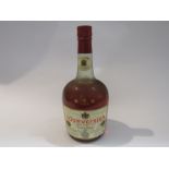 1970's bottling Courvoisier 3 star Cognac 24floz