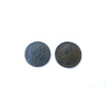 William & Mary (1689-1694) A 1694 copper farthing, F-VF,