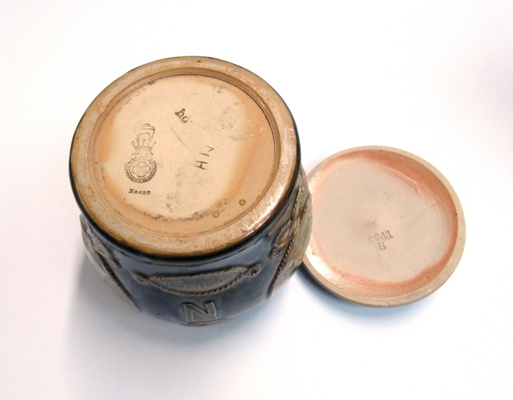 A Royal Doulton Lord Nelson biscuit barrel, - Image 5 of 5